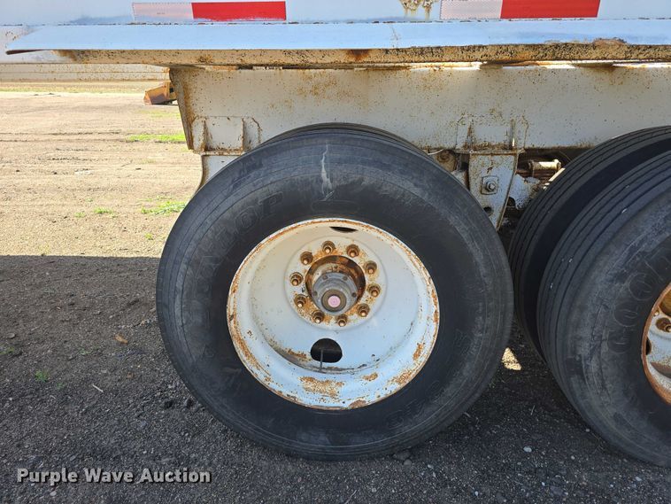 image for item DT6882 2003 Corn Belt Manufacturing Trailblazer S-4202 bottom dump trailer