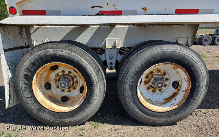 image for item DT6882 2003 Corn Belt Manufacturing Trailblazer S-4202 bottom dump trailer