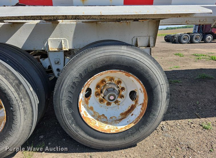 image for item DT6882 2003 Corn Belt Manufacturing Trailblazer S-4202 bottom dump trailer