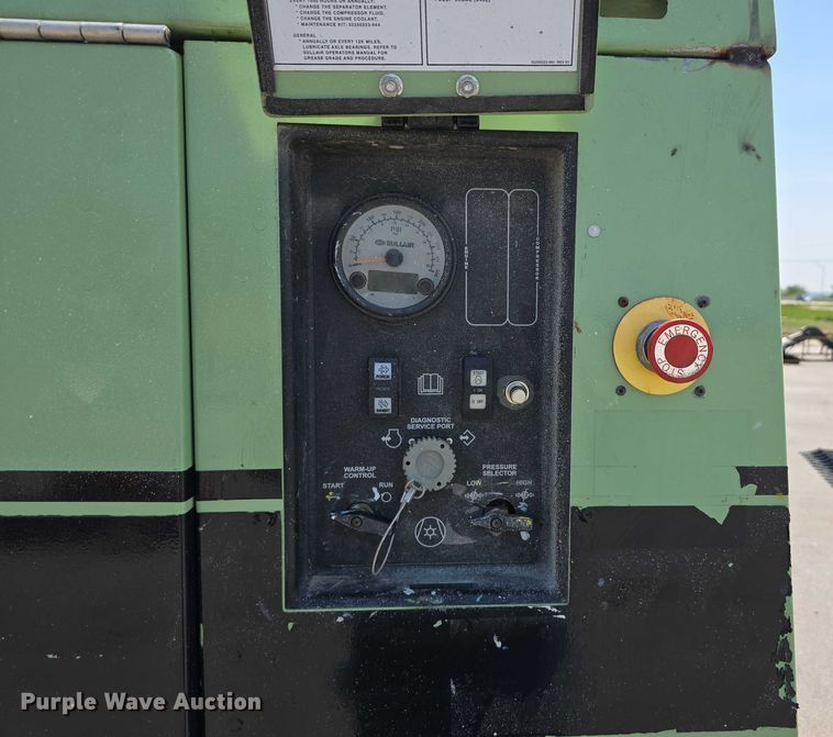 image for item DT6923 2018 Sullair 400EH/DPQ/CU4F/OPT air compressor