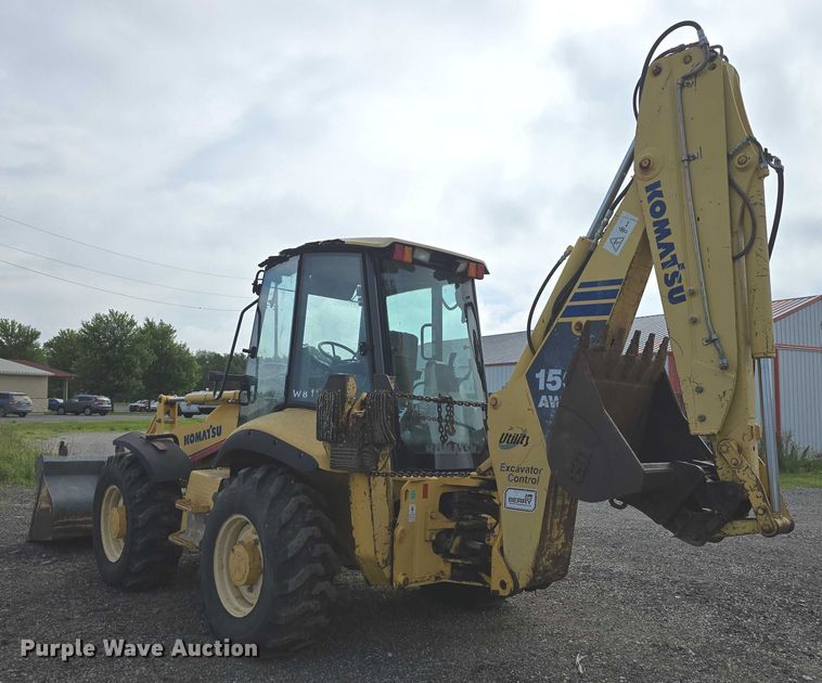 image for item DT6928 2006 Komatsu 150 AWS backhoe