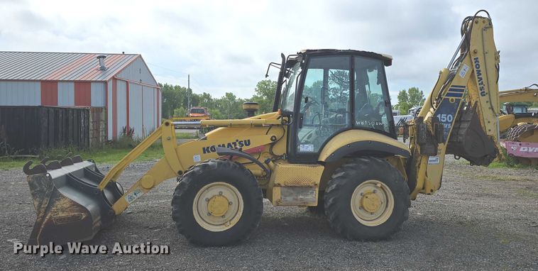 image for item DT6928 2006 Komatsu 150 AWS backhoe