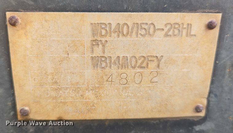 image for item DT6928 2006 Komatsu 150 AWS backhoe