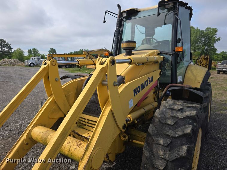 image for item DT6928 2006 Komatsu 150 AWS backhoe
