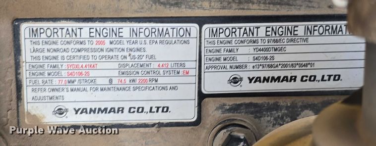 image for item DT6928 2006 Komatsu 150 AWS backhoe