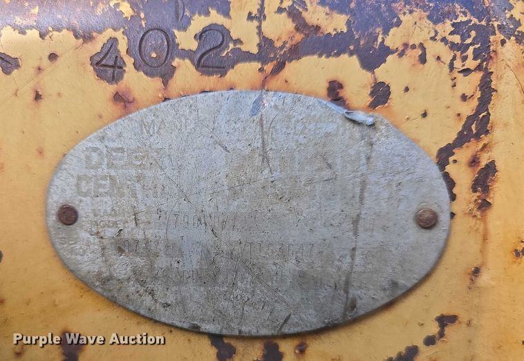 image for item DT6929 1996 John Deere 792DLC excavator