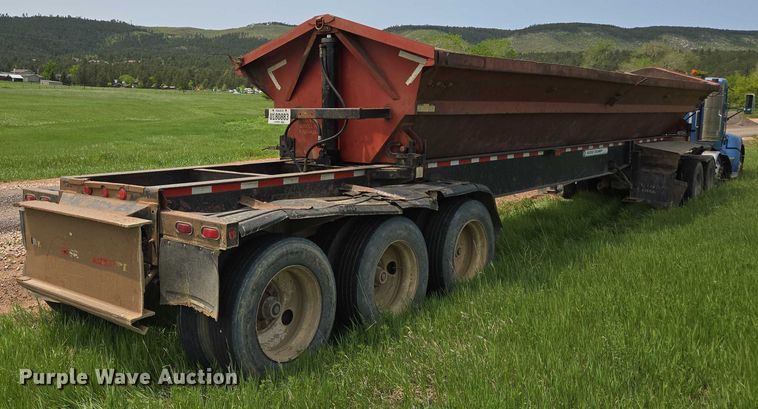 image for item DT7196 1998 Circle R 42SIDE side dump trailer