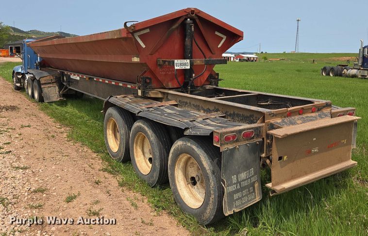 image for item DT7196 1998 Circle R 42SIDE side dump trailer