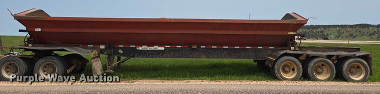 image for item DT7196 1998 Circle R 42SIDE side dump trailer