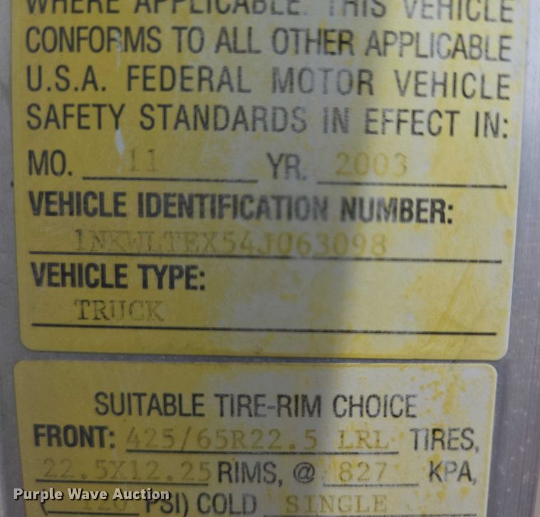 image for item DT7204 2004 Kenworth W900 ready mix truck