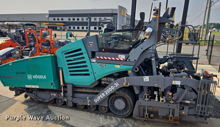 image for item DU7767 2018 Vogele Super 2000-3i paver