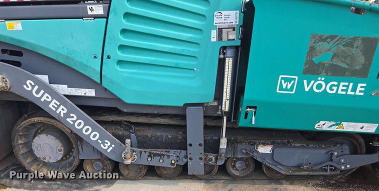 image for item DU7767 2018 Vogele Super 2000-3i paver