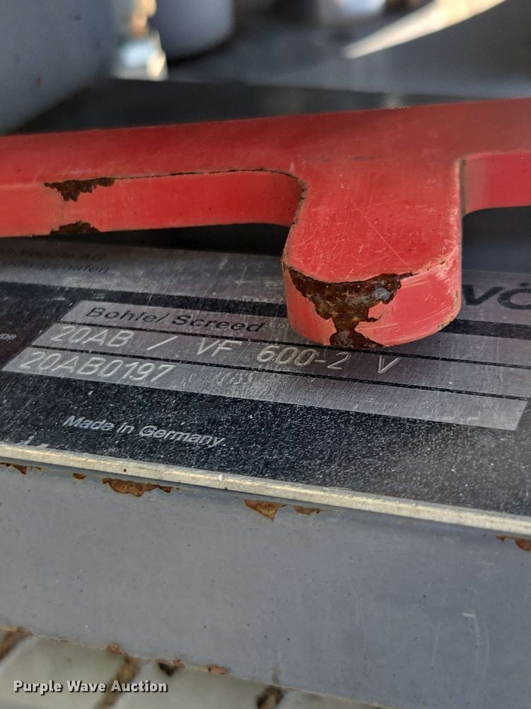 image for item DU7767 2018 Vogele Super 2000-3i paver