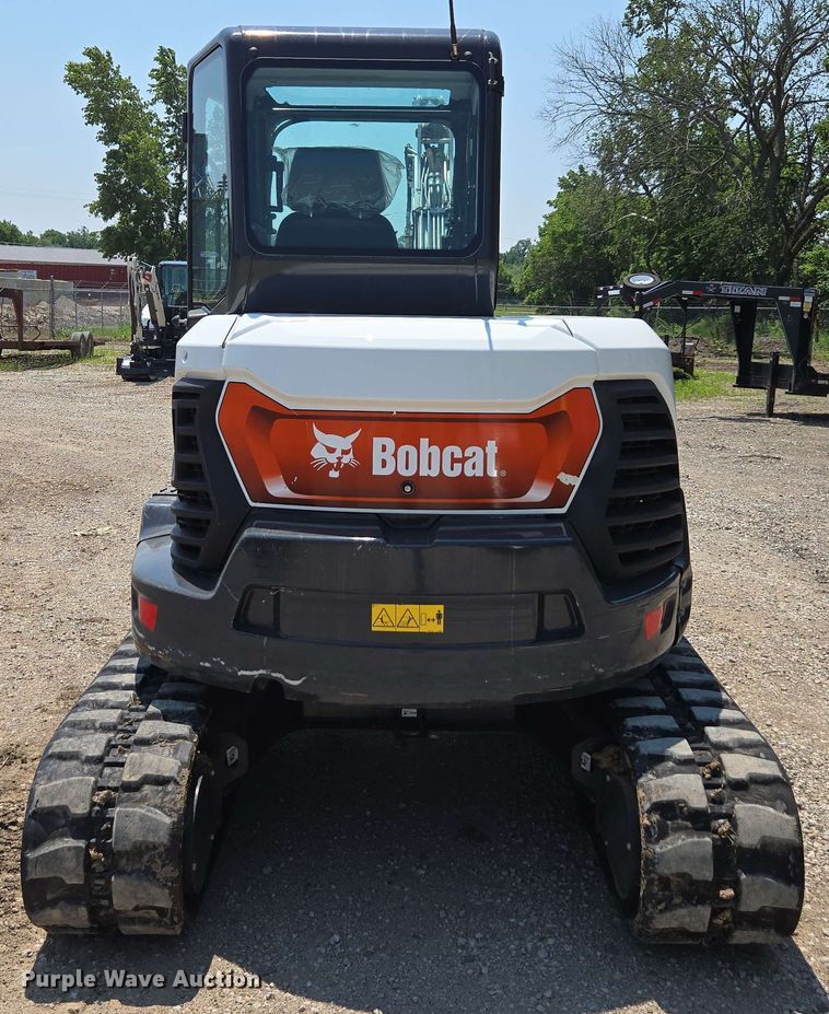 image for item DU7783 2024 Bobcat E55 mini excavator