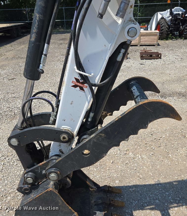 image for item DU7783 2024 Bobcat E55 mini excavator
