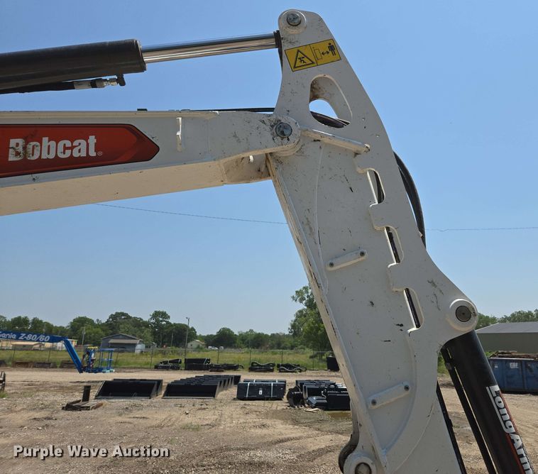 image for item DU7783 2024 Bobcat E55 mini excavator