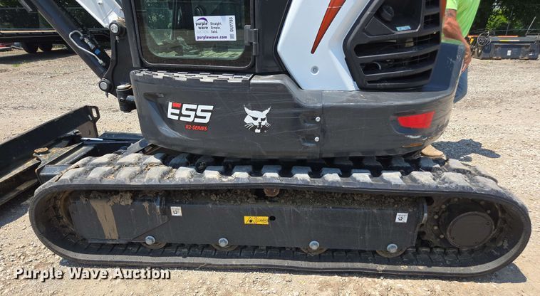 image for item DU7783 2024 Bobcat E55 mini excavator