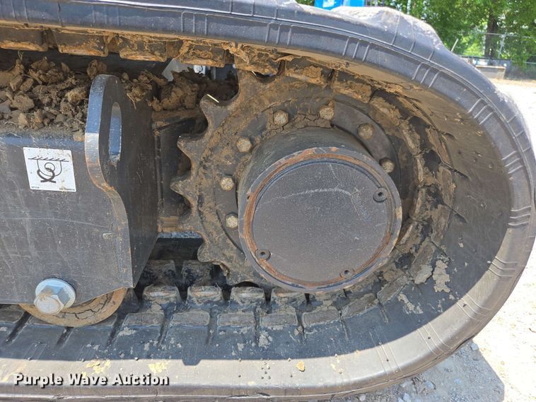 image for item DU7783 2024 Bobcat E55 mini excavator