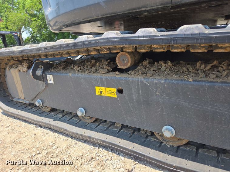 image for item DU7783 2024 Bobcat E55 mini excavator