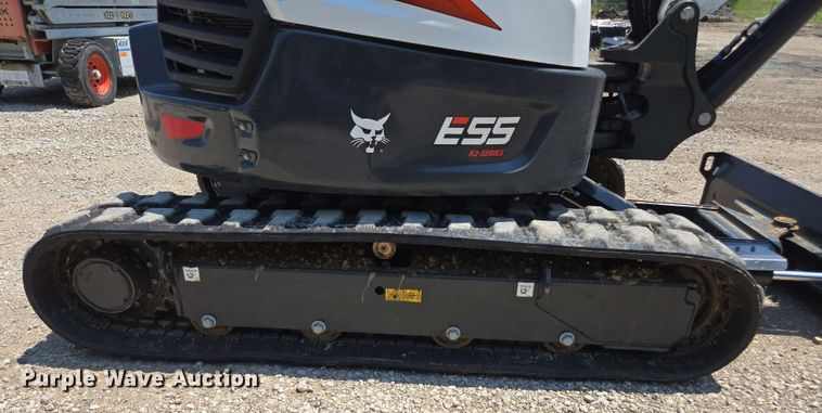 image for item DU7783 2024 Bobcat E55 mini excavator