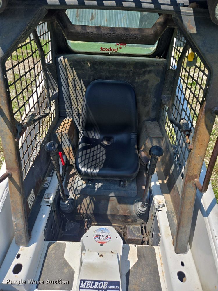 image for item DU7792 1992 Bobcat 843B skid steer loader