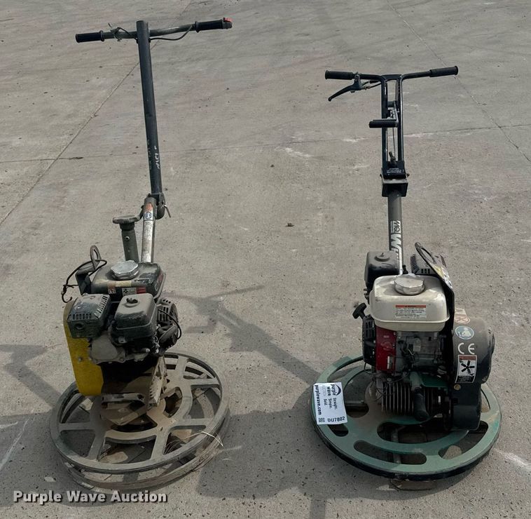 image for item DU7802 (2) power trowels