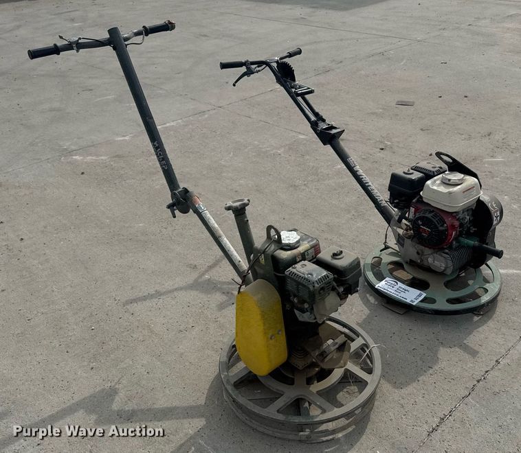 image for item DU7802 (2) power trowels