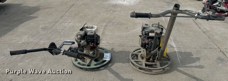 image for item DU7802 (2) power trowels