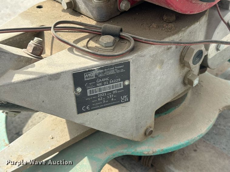 image for item DU7802 (2) power trowels