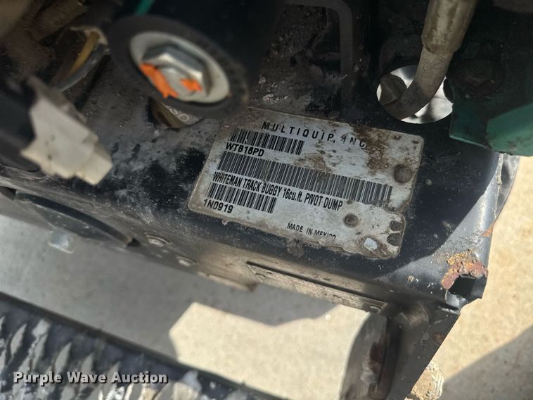 image for item DU7805 Whiteman concrete buggy