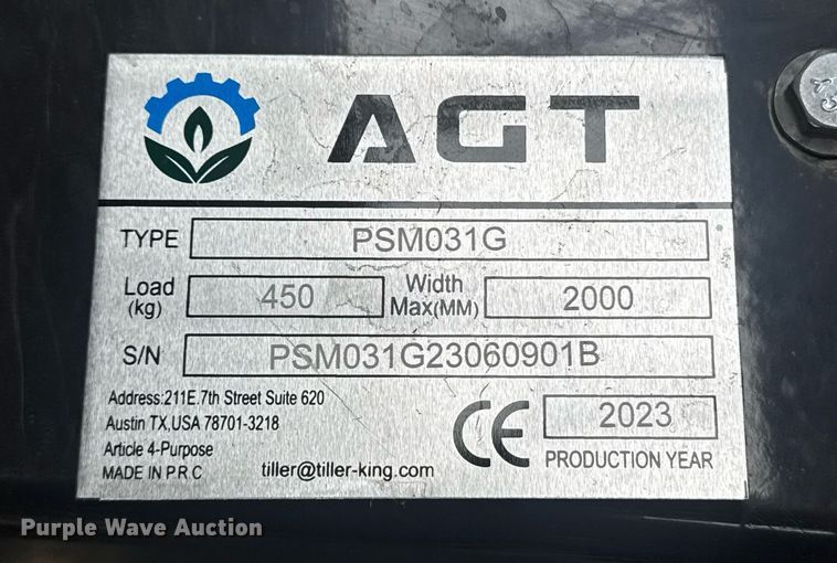 image for item DU7812 2023 AGT PSM031G sawmill