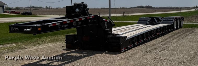 image for item DV2611 2012 XL Specialized Trailers XL110HDG lowboy equipment trailer