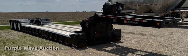 image for item DV2611 2012 XL Specialized Trailers XL110HDG lowboy equipment trailer