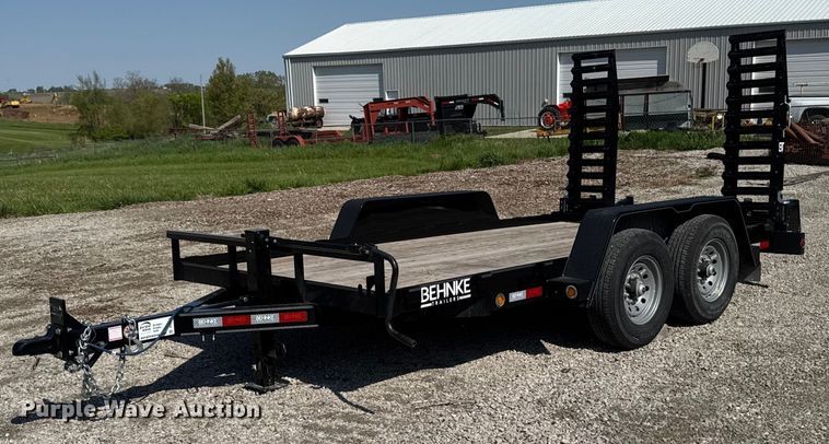 image for item DV2616 2025 Behnke  BCT1412E utility trailer