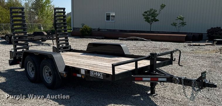 image for item DV2616 2025 Behnke  BCT1412E utility trailer
