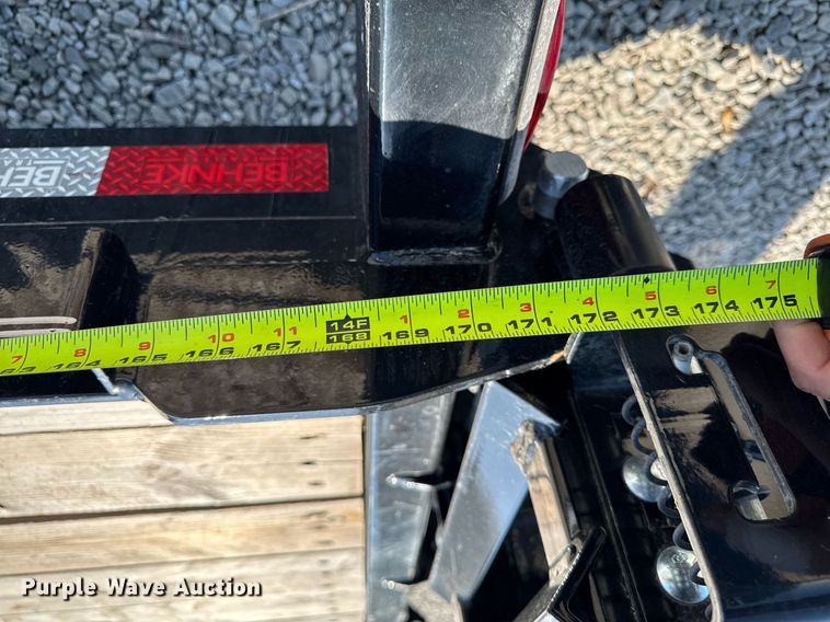 image for item DV2616 2025 Behnke  BCT1412E utility trailer