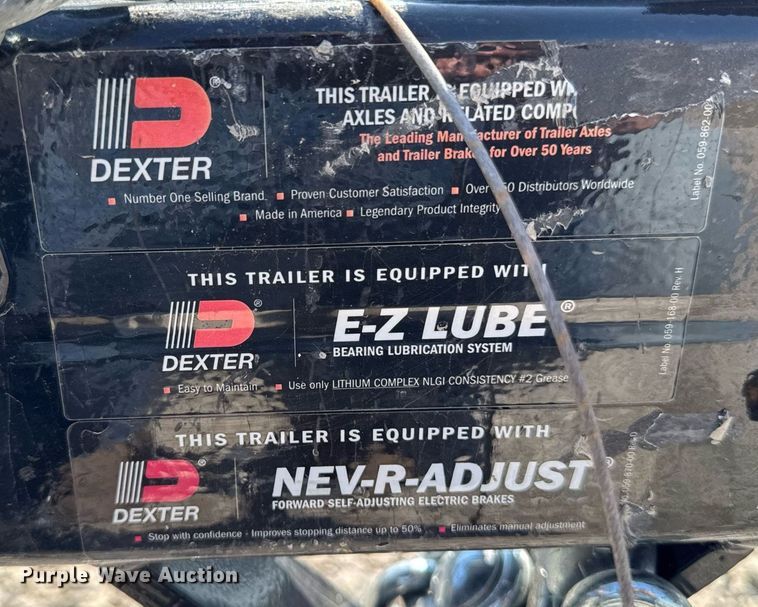 image for item DV2616 2025 Behnke  BCT1412E utility trailer