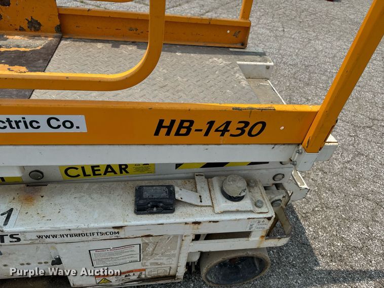 image for item DV2718 2016 HY-BRID 1430 scissor lift
