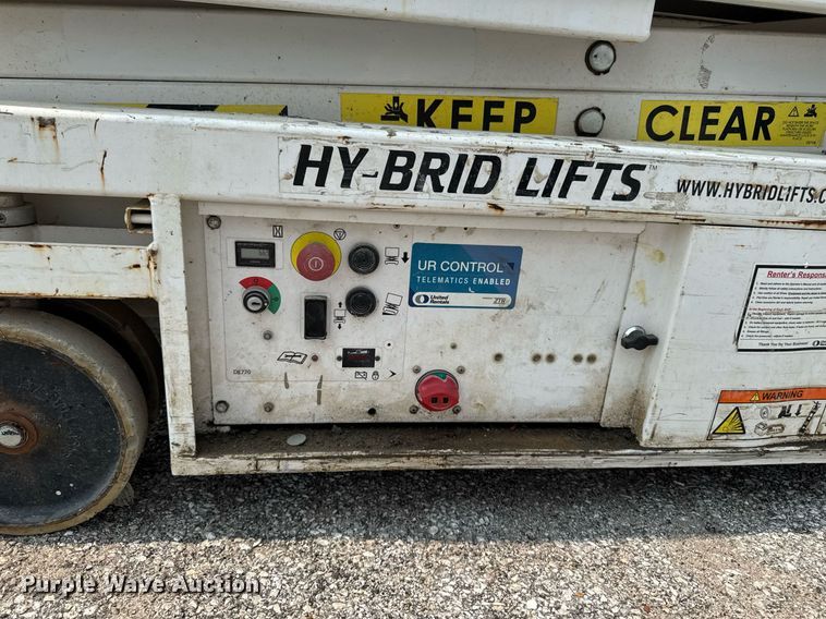 image for item DV2718 2016 HY-BRID 1430 scissor lift