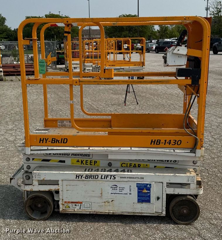 image for item DV2719 2016 HY-BRID 1430 scissor lift