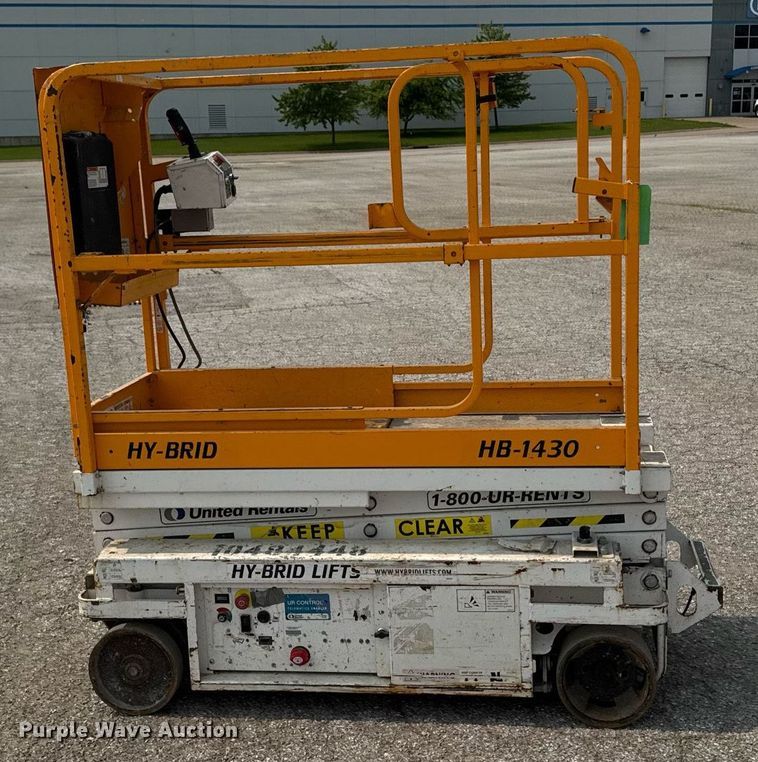 image for item DV2719 2016 HY-BRID 1430 scissor lift