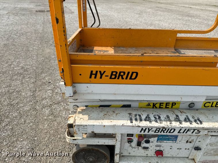 image for item DV2719 2016 HY-BRID 1430 scissor lift