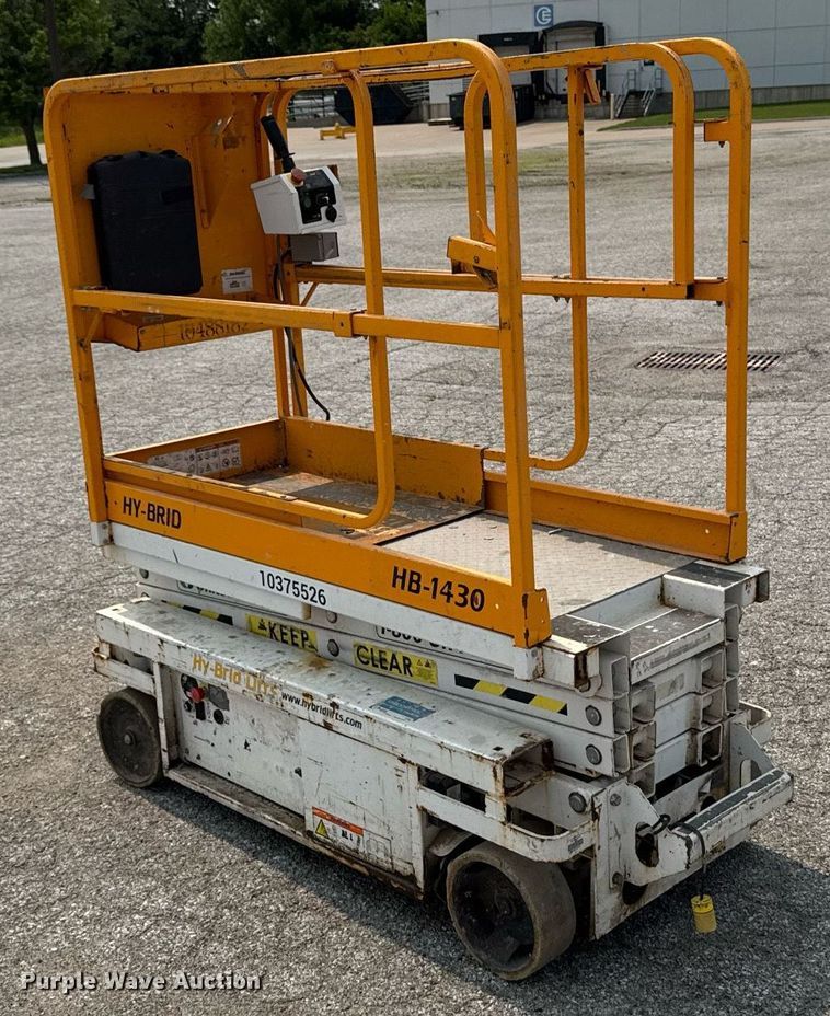 image for item DV2720 2015 HY-BRID 1430 scissor lift