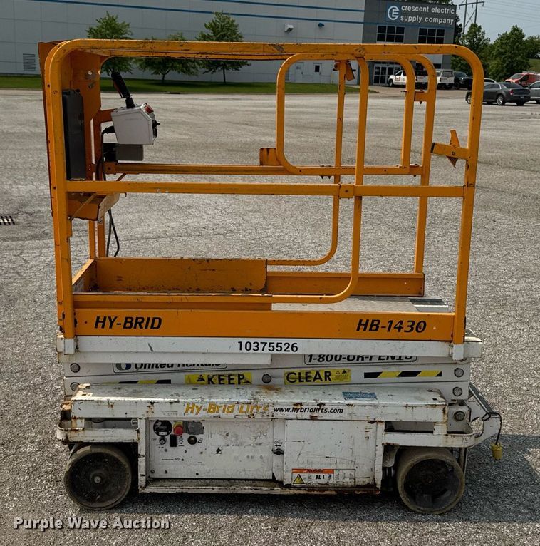 image for item DV2720 2015 HY-BRID 1430 scissor lift