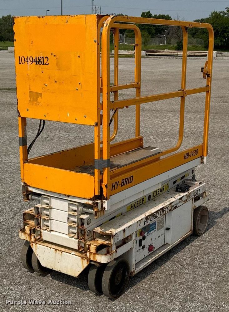 image for item DV2725 2016 HY-BRID 1430 scissor lift
