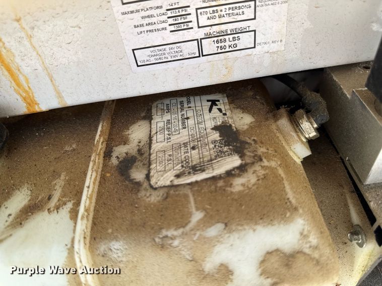 image for item DV2725 2016 HY-BRID 1430 scissor lift