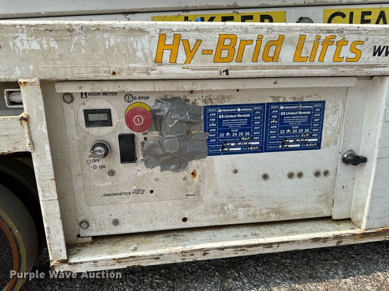 image for item DV2730 2015 HY-BRID 1430 scissor lift