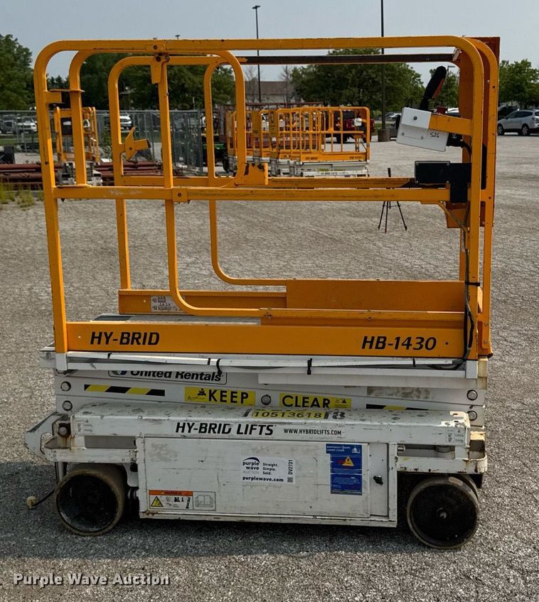 image for item DV2731 2016 HY-BRID 1430 scissor lift