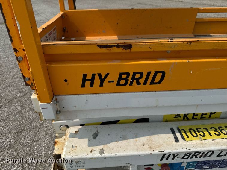 image for item DV2731 2016 HY-BRID 1430 scissor lift