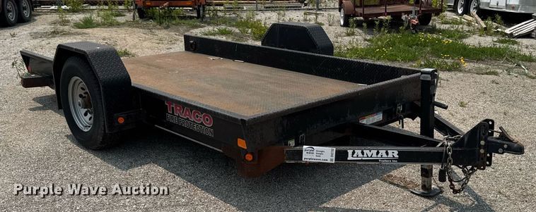 image for item DV2732 Lamar SH831217 utility trailer